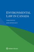Cover of Environmental Law in Canada