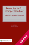 Cover of Remedies in EU Competition Law: Substance, Process and Policy (eBook)
