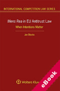 Cover of Mens Rea in EU Antitrust Law: When Intentions Matter (eBook)