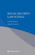 Cover of Social Security Law in Italy