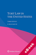 Cover of Tort Law in the United States (eBook)