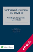 Cover of Contractual Performance and COVID-19: An In-Depth Comparative Law Analysis (eBook)