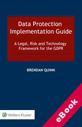 Cover of Data Protection Implementation Guide: A Legal, Risk and Technology Framework for GDPR (eBook)