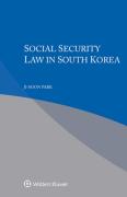 Cover of Social Security Law in South Korea