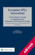 Cover of European SPCs Unravelled: A Practitioner&#8217;s Guide to Supplementary Protection Certificates in Europe (eBook)