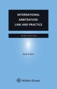 Cover of International Arbitration: Law and Practice