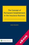 Cover of The Concept of Permanent Establishment in the Insurance Business (eBook)