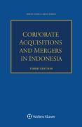 Cover of Corporate Acquisitions and Mergers in Indonesia