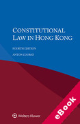 Cover of Constitutional Law in Hong Kong (eBook)