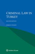 Cover of Criminal Law in Turkey
