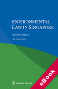 Cover of Environmental Law in Singapore (eBook)