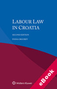 Cover of Labour Law in Croatia (eBook)