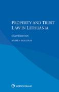 Cover of Property and Trust Law in Lithuania