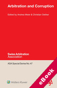 Cover of Arbitration and Corruption (eBook)