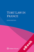 Cover of Tort Law in France (eBook)