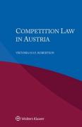 Cover of Competition Law in Austria