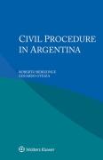 Cover of Civil Procedure in Argentina