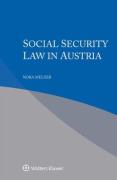 Cover of Social Security Law in Austria