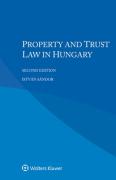 Cover of Property and Trust Law in Hungary