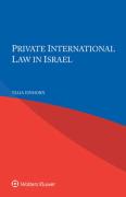 Cover of Private International Law in Israel