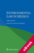 Cover of Environmental Law in Mexico (eBook)