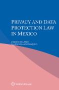 Cover of Privacy and Data Protection Law in Mexico