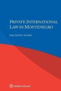 Cover of Private International Law in Montenegro