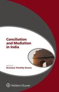 Cover of Conciliation and Mediation in India