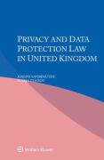 Cover of Privacy and Data Protection Law in United Kingdom