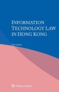 Cover of Information Technology Law in Hong Kong