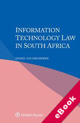 Cover of Information Technology Law in South Africa (eBook)