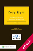 Cover of Design Rights: Functionality and Scope of Protection (eBook)