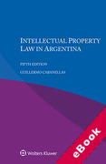 Cover of Intellectual Propety Law in Argentina (eBook)