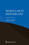 Cover of Sports Law in Switzerland