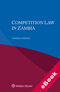 Cover of Competition Law in Zambia (eBook)
