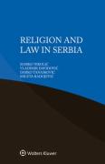 Cover of Religion and Law in Serbia