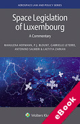 Cover of Space Legislation of Luxembourg: A Commentary (eBook)