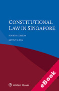 Cover of Constitutional Law in Singapore (eBook)