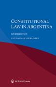 Cover of Constitutional Law in Argentina