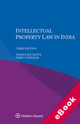 Cover of Intellectual Property Law in India (eBook)