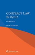 Cover of Contract Law in India