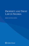 Cover of Property and Trust Law in Nigeria