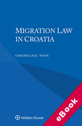 Cover of Migration Law in Croatia (eBook)