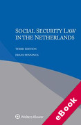 Cover of Social Security Law in the Netherlands (eBook)