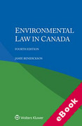 Cover of Environmental Law in Canada (eBook)
