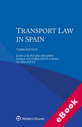 Cover of Transport Law in Spain (eBook)
