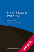 Cover of Sports Law in Poland (eBook)