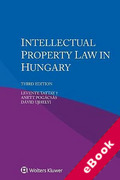 Cover of Intellectual Property Law in Hungary (eBook)