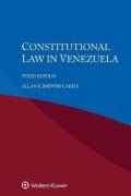 Cover of Constitutional Law in Venezuela (eBook)