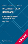 Cover of Incoterms 2020 Handbook: Effecting Deliveries in Challenging Times (eBook)